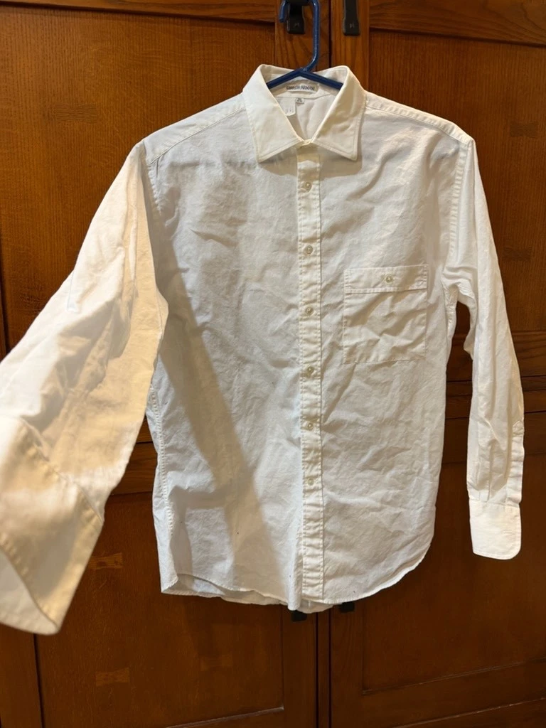 Giorgio Armani Linen Dress Shirts for Men for sale | eBay