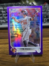 2022 Topps Chrome Update Series - Rylan Bannon #USC148 Purple Refractor (RC)