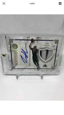 2016 Panini Excalibur Kris Dunn Prime RPA Gold /10