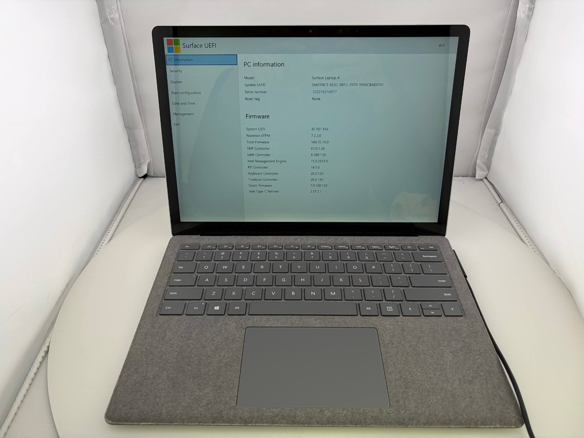 Microsoft Surface Laptop 4 i7-1185G7@3.0GHz 16GB RAM 512GB SSD Win