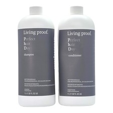 Living Proof Perfect Hair Day Shampoo Conditioner With Pump 32 Oz Set