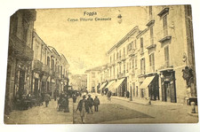 Cartolina Foggia Corso Vittorio Emanuele - Viaggiata Germania 1911 - "Karlsruhe"