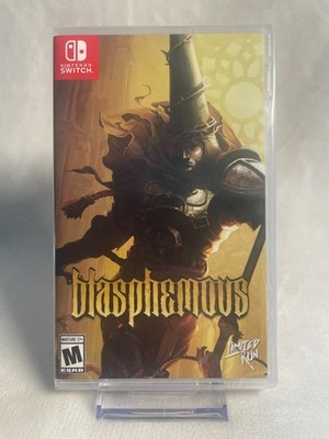 BLASPHEMOUS - Nintendo Switch - LIMITED RUN #052 - NEU & SEALED + Schutzhülle !!