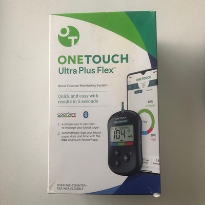 One Touch Ultra Plus Flex Meter Blood Glucose Monitoring System