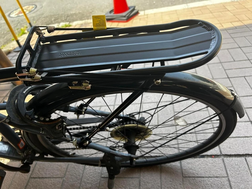 Soporte de carga retráctil de aleación de aluminio para la mayoría de las bicicletas Foto 4 de 4