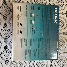 TP-LINK TL-POE200 Power over Ethernet Adapter Kit 100meter Selectable Power