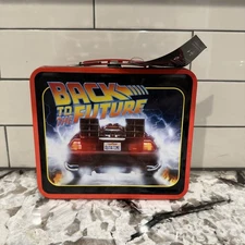 NWT FUNKO BACK TO THE FUTURE METAL LUNCH BOX NEW -  METAL LUNCHBOX