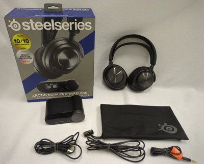 SteelSeries Arctis Nova Pro Wireless Over-Ear Gaming Headset for