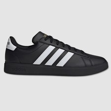 Adidas Grand Court 2.0 Shoes / Sneakers NEW Mens 10 Black / White - 49142-OF