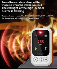 Accurate Easy-Operate Robust CO Concentration Detector & Alarm for Indoor Safety