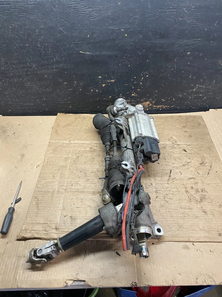 BMW 528 XI 6858135 2014 dirección asistida cremallera y piñón OEM V3410 PS Foto 4 de 4