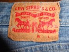 Levi's Original 501 Regular Fit Straight Leg Button Fly Men's Blue Jeans 33 x 30 — photo 3