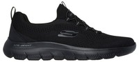 Skechers Mens Trainers Memory Foam Summits Tallo Elastic Laces black UK Size