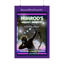 Póster de la película Identidad secreta de Nimrod arte de pared mate