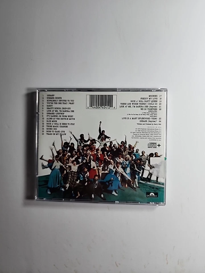 Various – Grease (The Original Soundtrack From The Motion Picture) (CD, 1998) - Image 2 of 4