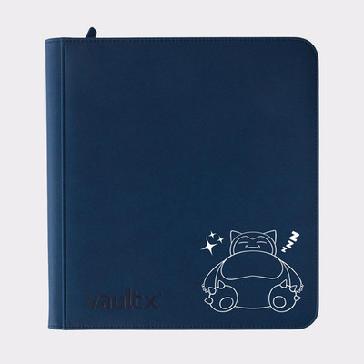 Pokemon Snorlax TCG Sammelmappe - Personalisiertes Design! Pokemon Vault X Zip Binder