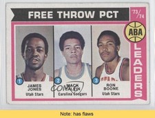 1974-75 Topps Mack Calvin Ron Boone James Jones #210 READ 9av