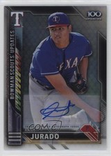 2016 Bowman Chrome Scout's Top 100 Updates /199 Ariel Jurado #BSU-AJ Auto 1qe0