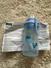 Three NUK Active Cups, 10oz - Blue 69720 New