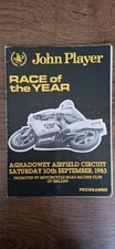 Motorcycle Racing Programme 1983 Aghadowey Northern Ireland Motorbikes 