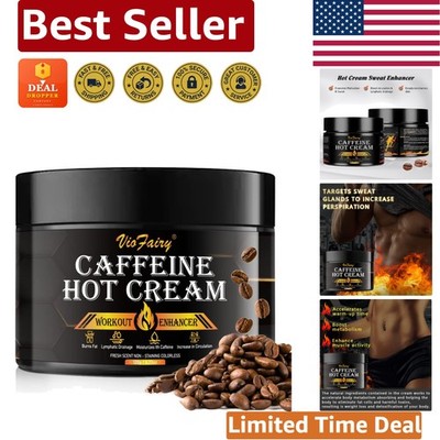 Natural Caffeine Cellulite Remover   Workout Enhancer for All Skin Types, 4.23oz
