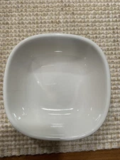 Homer Laughlin China - IVORY/CREAM - 4 1/2" SQUARE DESSERT BOWL