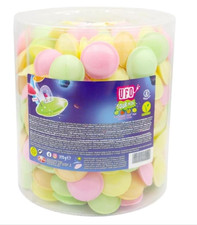 Frisia Flying Saucers - 300 Count Tub - Sherbet-Filled Wafer Sweets