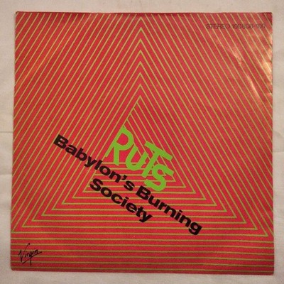 Babylon's burning / Society [Vinyl Single]. The Ruts: