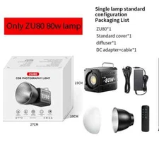 Photo Studio Light COB Bi-Color 2500-8500K CRI≥95 TLCI≥97 With Diffuser Lights