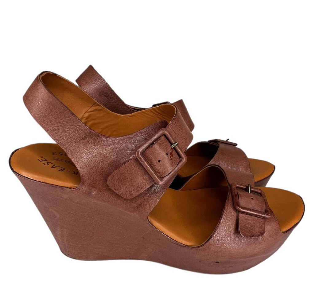 Korkease Womens Susie Sandals Brown Size 10 eBay