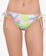 New Salt  Cove Juniors' Hibiscus Side-Tie Bikini Bottoms Size XL
