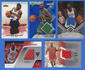 james harden game worn jersey