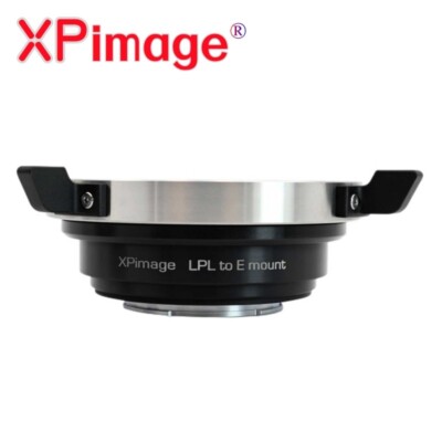 XPimage Locking Adapter for ARRI LPL Cine Lens to Sony E Mount A7RIV A7c2 Camera