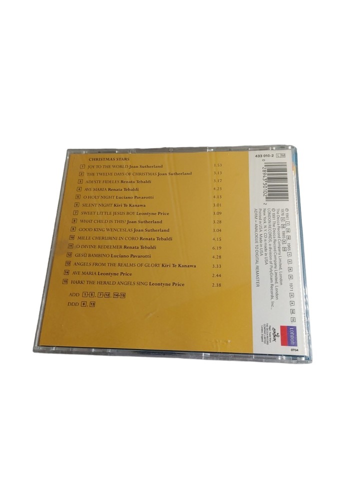 Christmas Stars Joy to the World Music CD Various 19911010