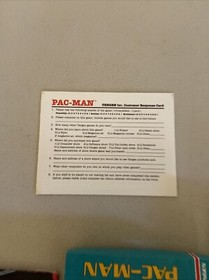 Pac-Man Complete with Box & Manual NES Nintendo