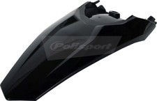 Polisport Black Rear Fender 8595400006 for 2011-15 KTM SXF SX