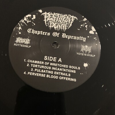 Pestilent Death – Chapters Of Depravity LP 2019 Blood Harvest