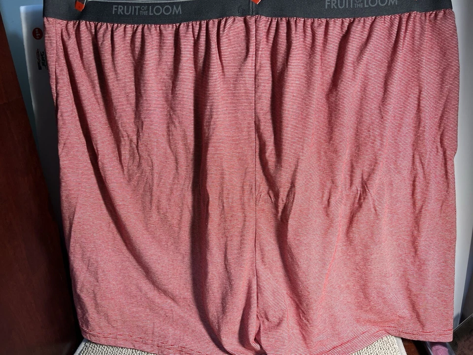 Fruit Of The Loom мужские трусы лот из 2 новый размер 3XB красный серый - Изображение 4 из 4