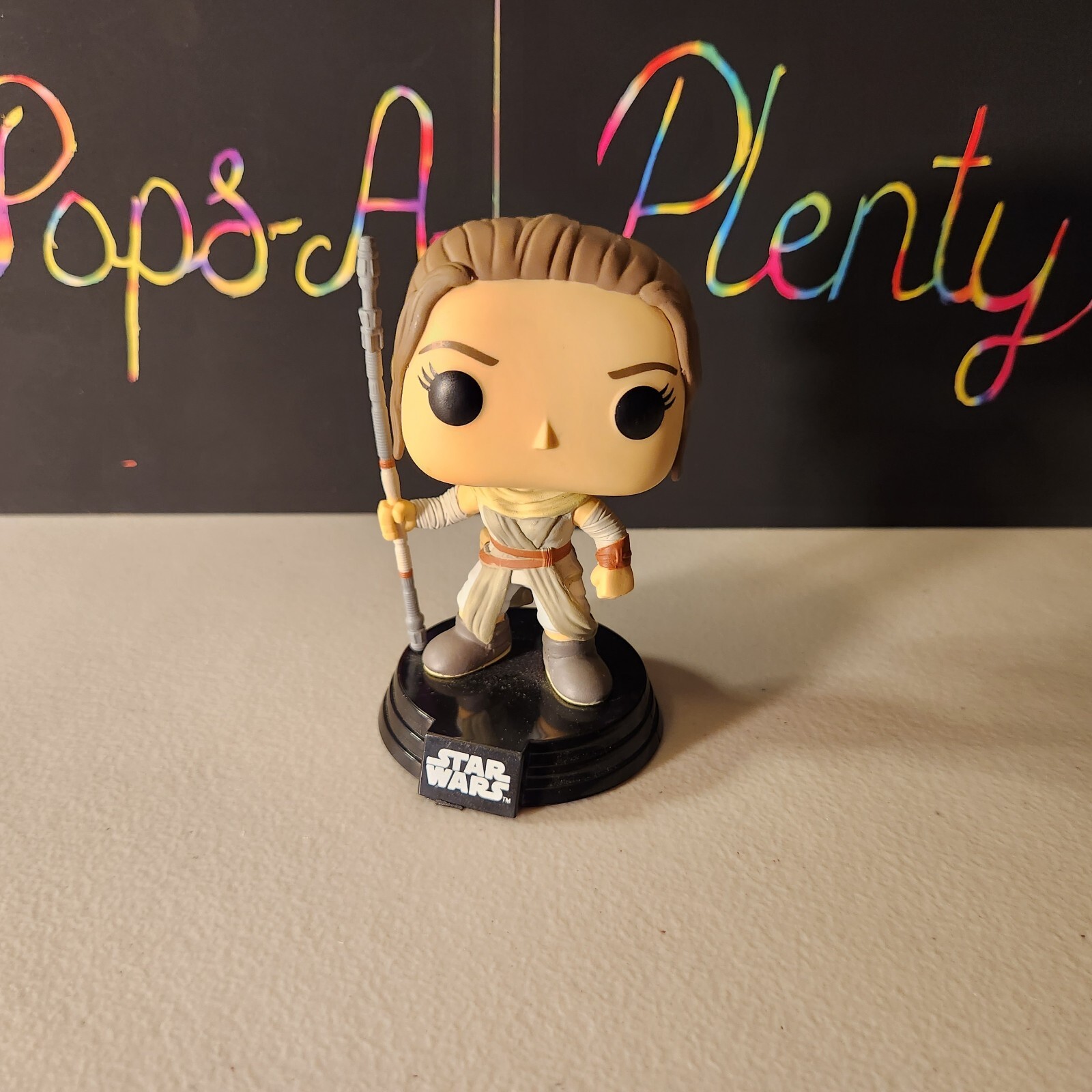 En Oferta ¡Funko Pop Rey Con Personal De Star Wars! The Force Awakens #58 2015 Bóveda Suelta