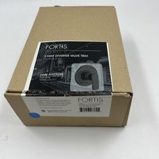 Fortis 6040200BB Vitrina Volume Control Valve Trim Only with Single Lever Handle