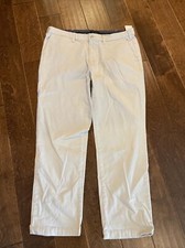 Nautica  The Deck  Pants Mens 36X30 Inseam 29  Tan Straight Leg Classic Fit AB8