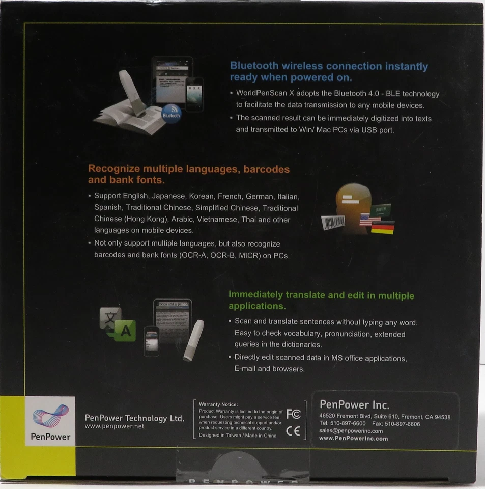 Worldpenscan X | Wireless Pen Scanner Pen and Translator | Digital Highlighter - Image 3 of 4