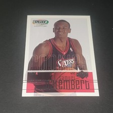 2001-02 UD Play Makers Limited Samuel Dalembert Rookie/1999 - Philadelphia 76ers