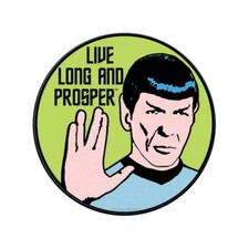 Star Trek Spock Live Long Prosper Sticker Green