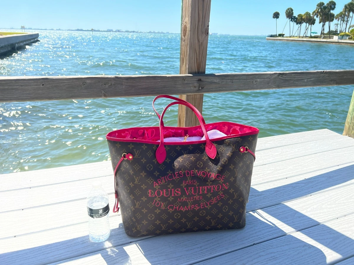 Louis Vuitton Neverfull MM Pink