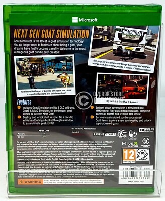 Goat Simulator: The Bundle - Xbox One (PAL, FR, Comme Neuf)