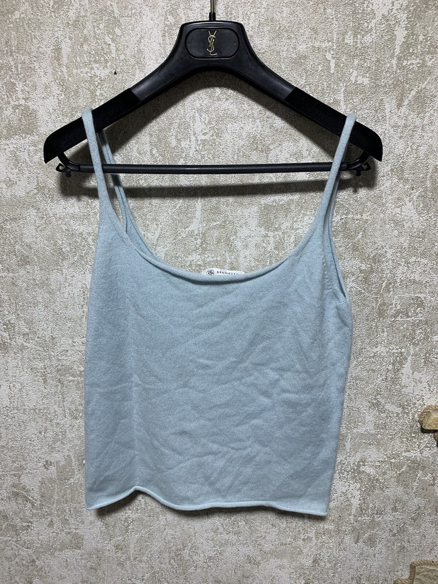 Brunello Cucinelli Cashmere Tank Top Size L-M | eBay