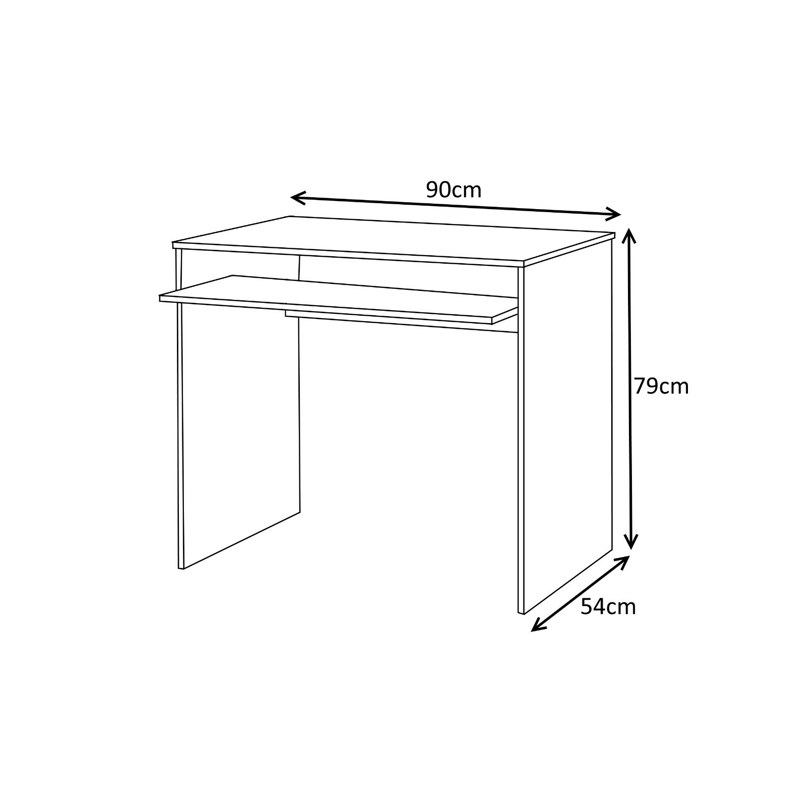 LEO iJoy Childrens Bedroom Furniture Sets Bookcase Desk White Pink