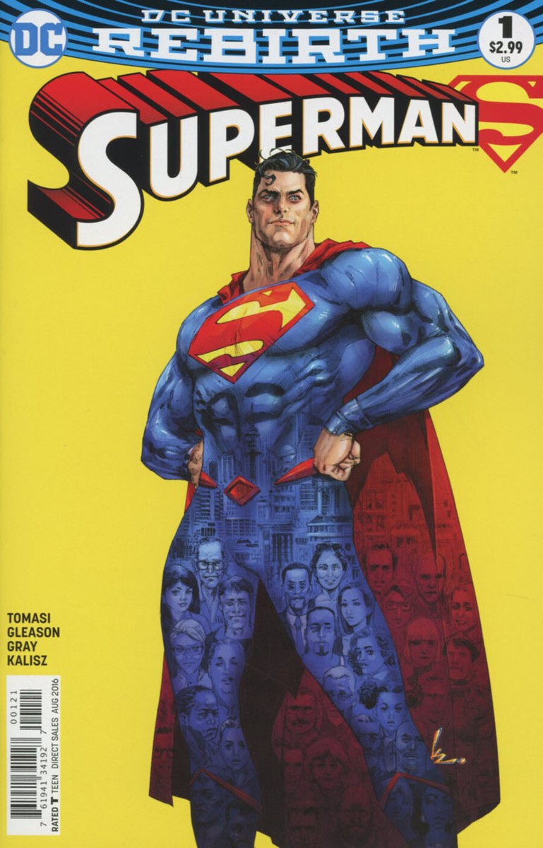SUPERMAN 1 VOL 5 KENNETH ROCAFORT VARIANT NM DC REBIRTH | eBay