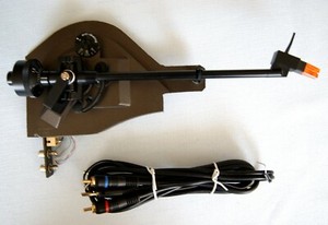 GRUNDIG Tonarm mit Headshell/Magnetsystem - anschlussfertig - HighEnd Phonokabel